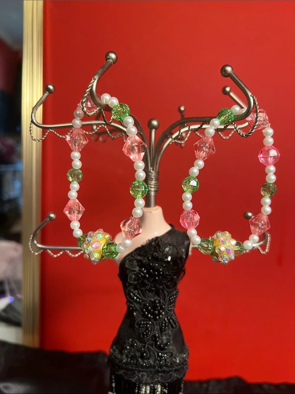 Two beautiful beaded bracelets homemade